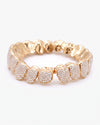 10 on 10 VVS Moissanite Prong Diamond Grillz - Yellow Gold