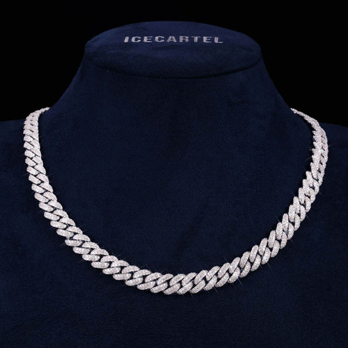 10MM VVS Miami Cuban Link Chain 14K Gold mannequin icecartel1