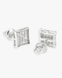 10mm baguette moissanite stud earrings 14k icecartel main