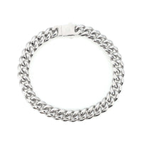 10mm cuban link bracelet 14k white gold icecartel main