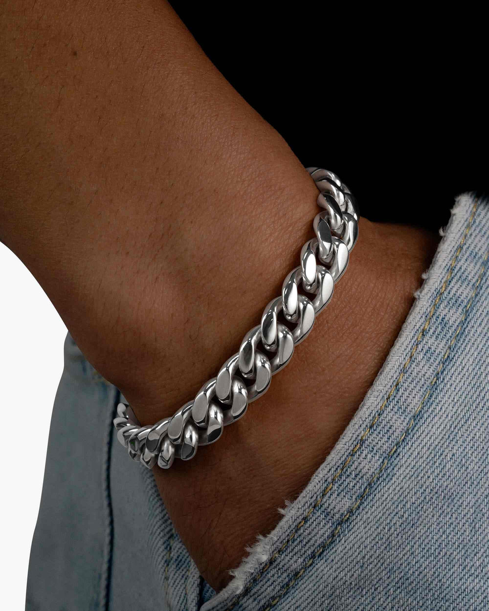 10mm cuban link bracelet 14k white gold icecartel model_1