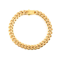 10mm cuban link bracelet 14k yellow gold icecartel main