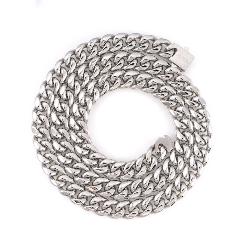 10mm cuban link chain 14k white gold icecartel up