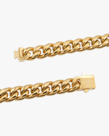 10MM Cuban Link Chain 14K Gold