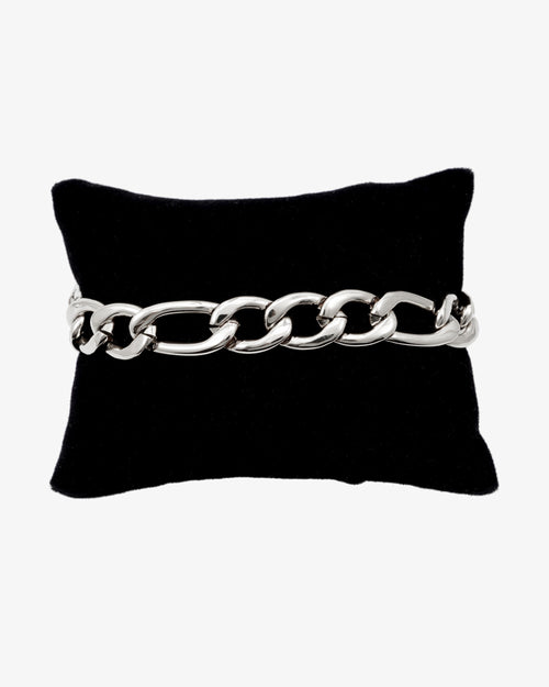 10mm figaro bracelet 14k display new