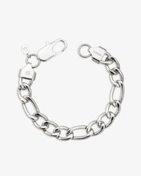 10mm figaro bracelet 14k main new
