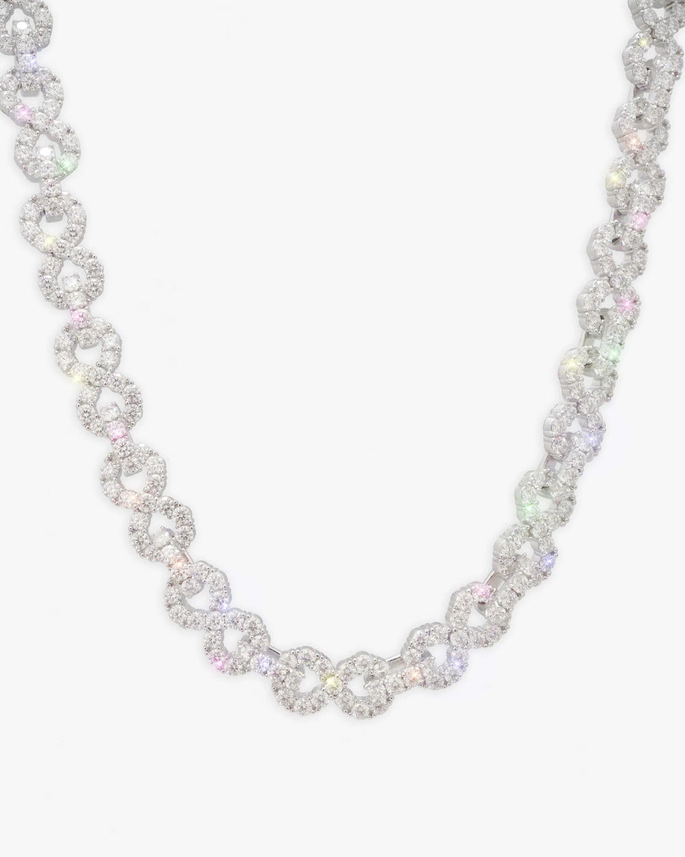 10mm infinity link chain icecartel white gold main