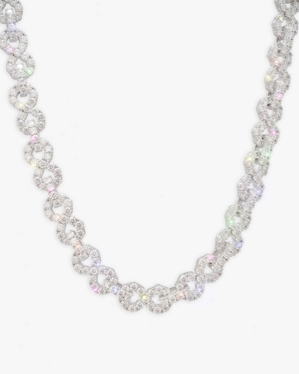 10mm infinity link chain icecartel white gold main