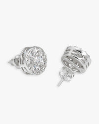 10mm moissanite cluster halo stud earrings icecartel white main