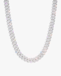 10mm moissanite cuban link chain 14k white gold icecartel white main new 1
