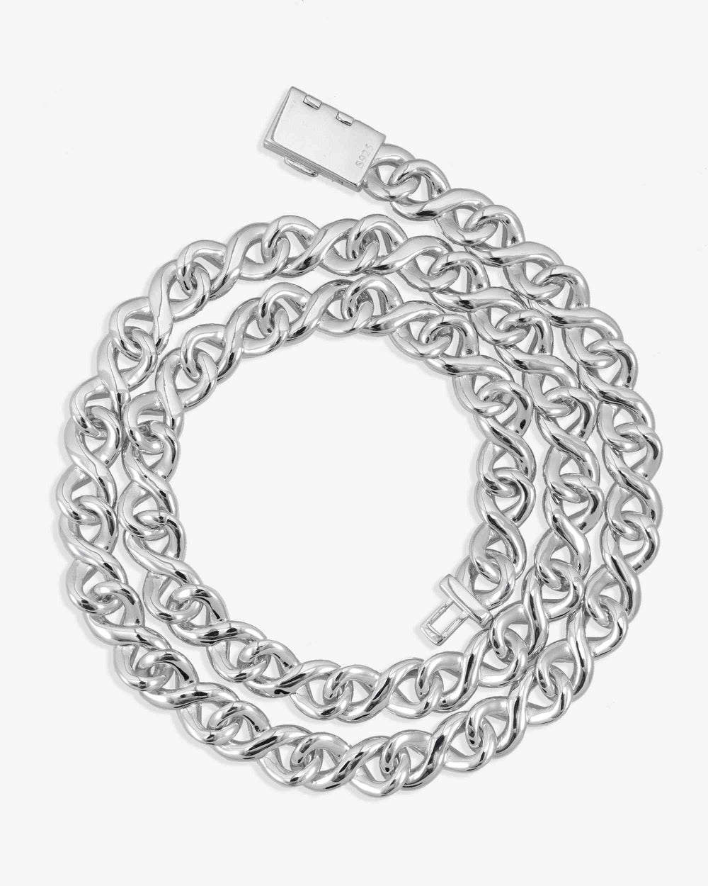 10mm moissanite infinity link chain 14k gold icecartel px bot