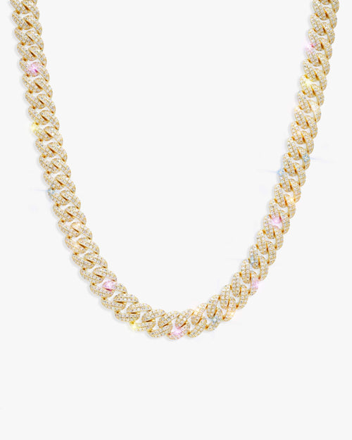 10mm moissanite miami cuban link chain 10k yellow gold icecartel main
