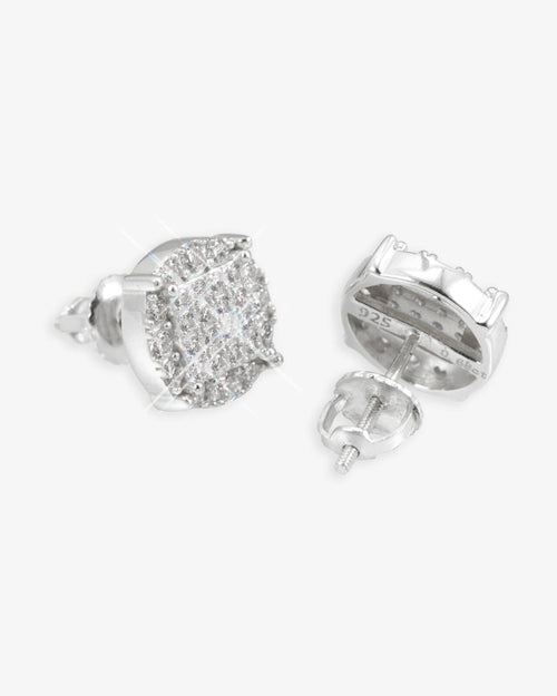 10mm moissanite square layer stud earrings icecartel main front