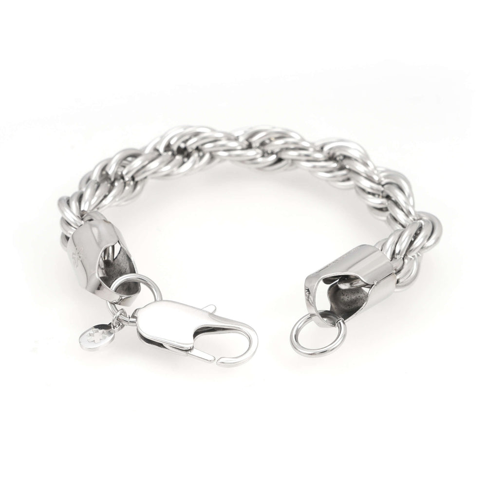 10mm rope bracelet 14k white gold icecartel o