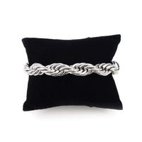 10mm rope bracelet 14k white gold icecartel pillow