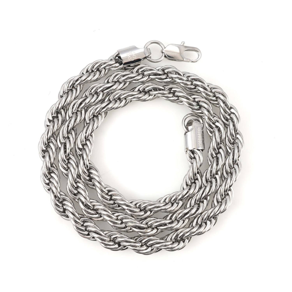 10mm rope chain 14k white gold icecartel up