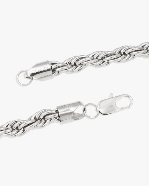 10mm rope chain silver icecartel lock