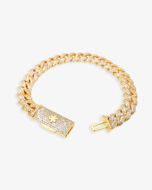 10mm vvs miami cuban link bracelet 14k gold icecartel px yellow clasp