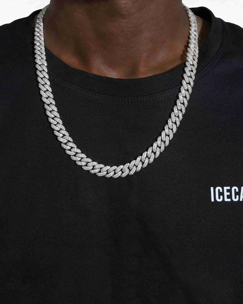 10mm vvs miami cuban link chain 14k gold icecartel white model px