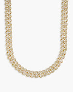 10MM VVS Miami Cuban Link Chain 14K Gold - Yellow Gold
