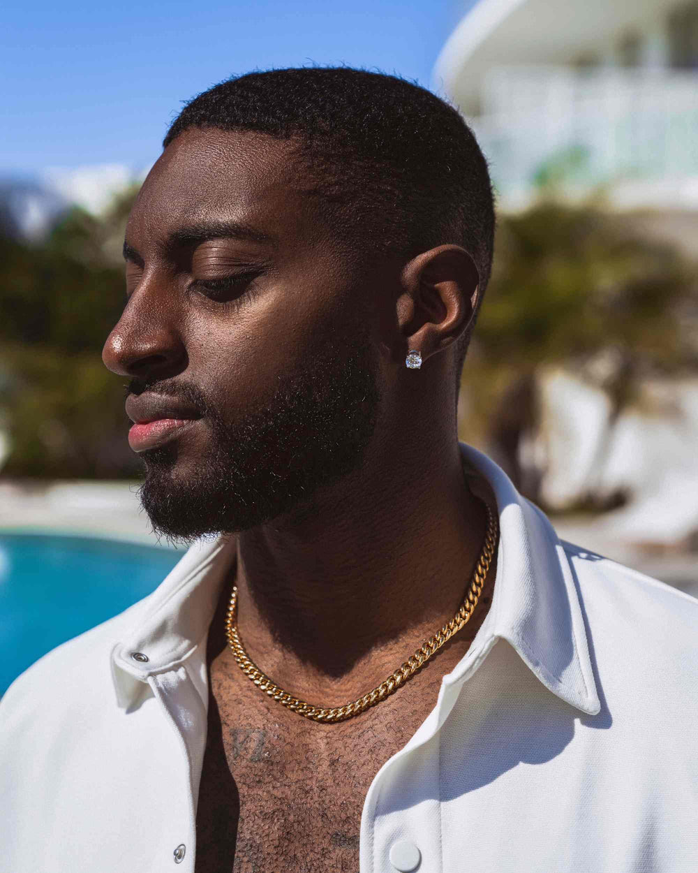 10MM Cuban Link Chain 14K Gold