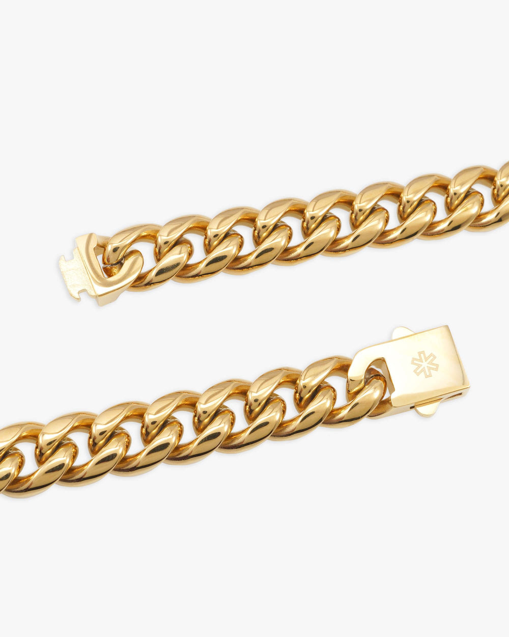 12MM Cuban Link Chain 14K Gold