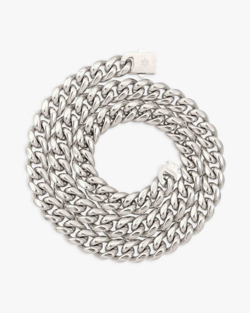 12mm cuban link chain solid silver icecartel top