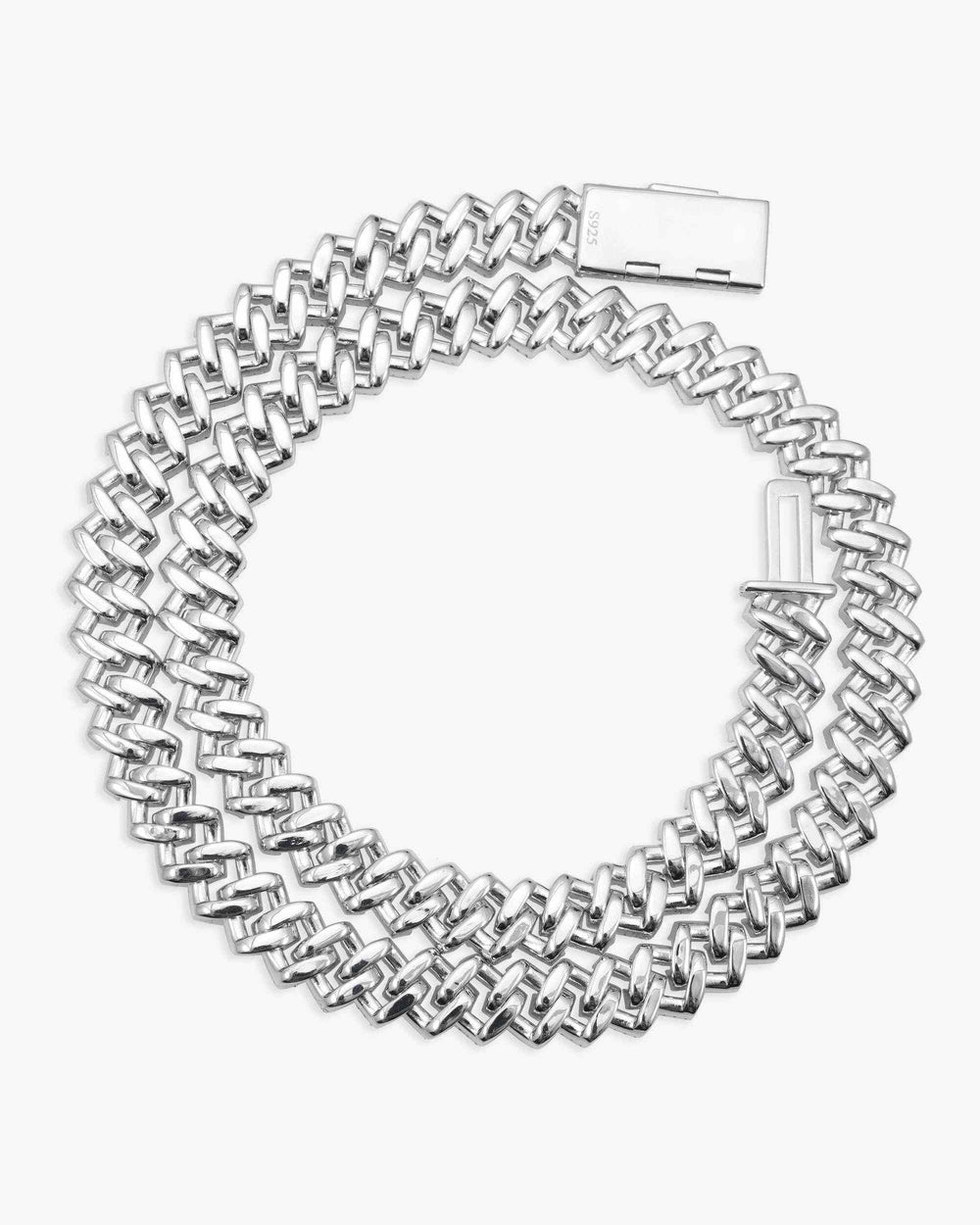 12mm moissanite prong cuban link chain 14k icecartel bottom