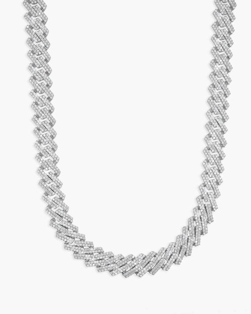 12mm moissanite prong cuban link chain 14k icecartel main