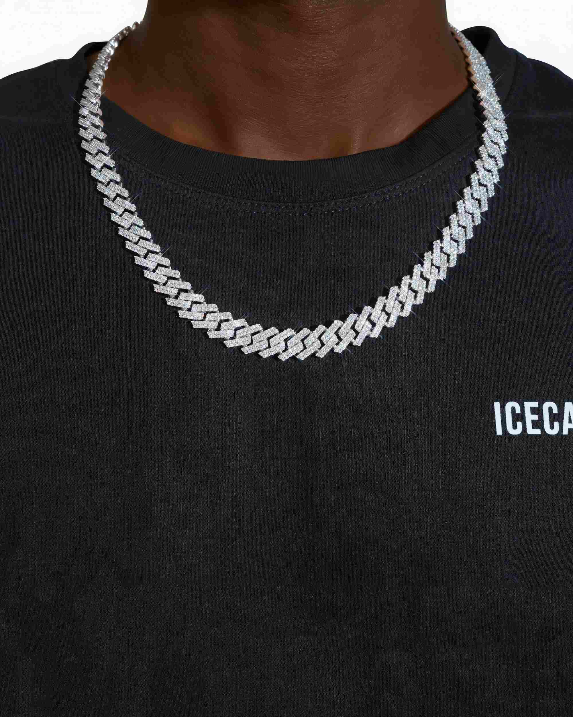 12mm Moissanite Prong Miami Cuban Link Chain - IceCartel™