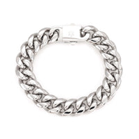 14mm cuban link bracelet 14k white gold icecartel main