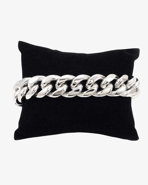 14mm cuban link bracelet 14k white gold icecartel top