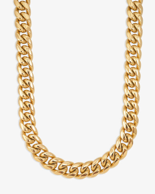 14mm cuban link chain 14k yellow gold icecartel main