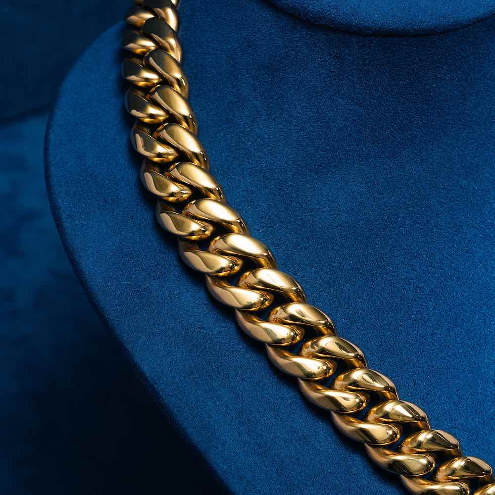 14MM 20 Inch deals Cuban Gold Chain