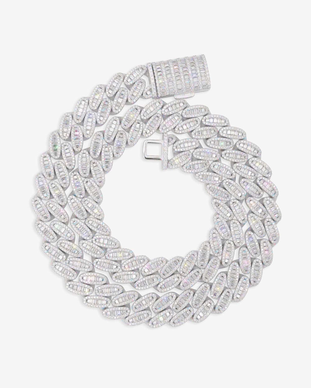 15mm moissanite baguette miami cuban link chain icecartel main