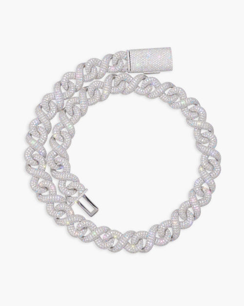 15mm moissanite infinity link chain icecartel main