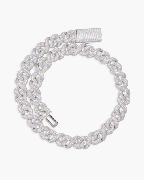 15mm moissanite infinity link chain icecartel main