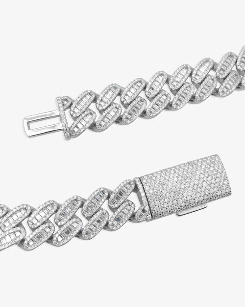 16mm moissanite baguette miami cuban link chain 14k gold icecartel px new clasp