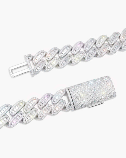 16mm moissanite baguette miami cuban link chain 14k gold icecartel px newest clasp