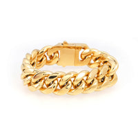 18mm cuban link bracelet 14k yellow gold icecartel main