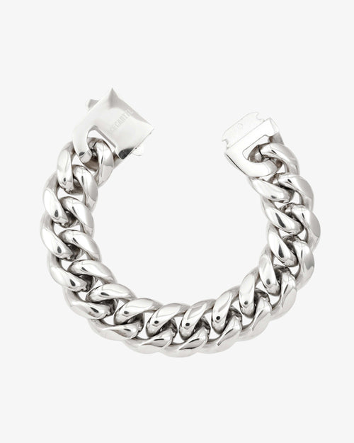 18mm cuban link bracelet silver icecartel lock 2