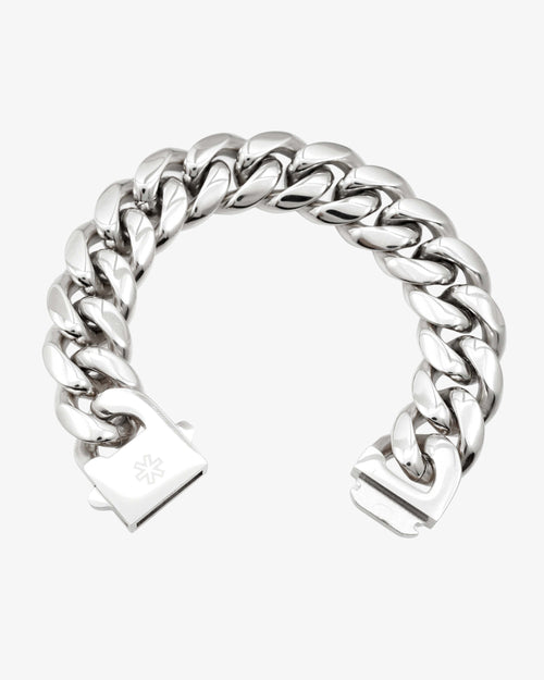 18mm cuban link bracelet silver icecartel main new