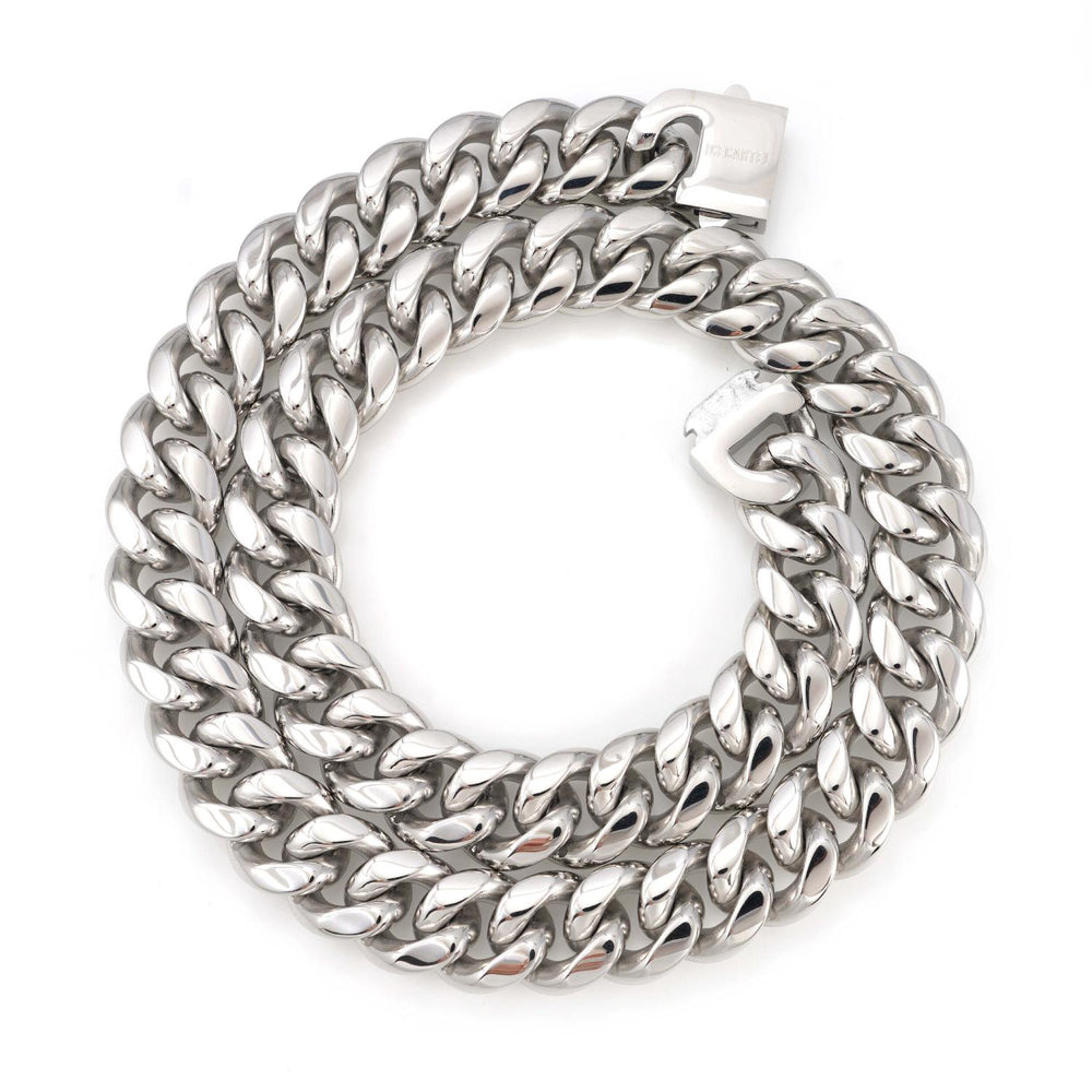 18mm cuban link chain 14k white gold icecartel up