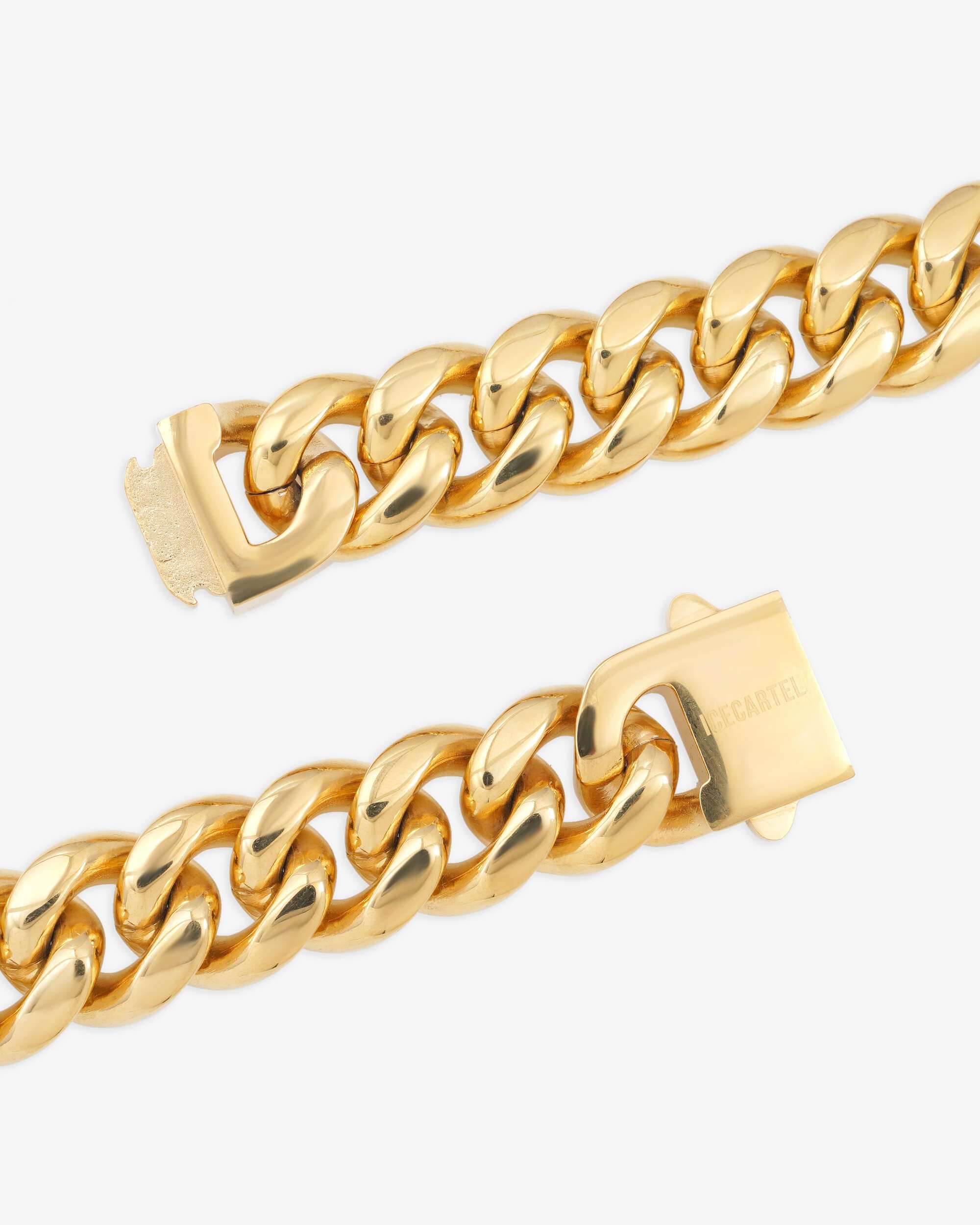 18MM Cuban Link Chain 14K Gold - IceCartel™