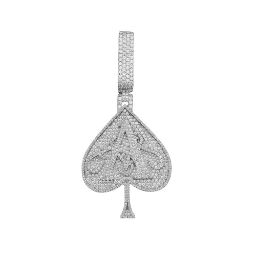 1Custom Moissanite Heart Pendant 14k Gold 1