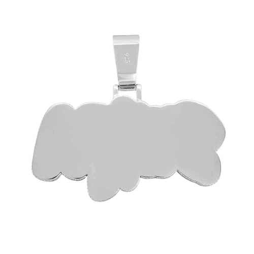 1Swipa Custom Diamond Pendant backside