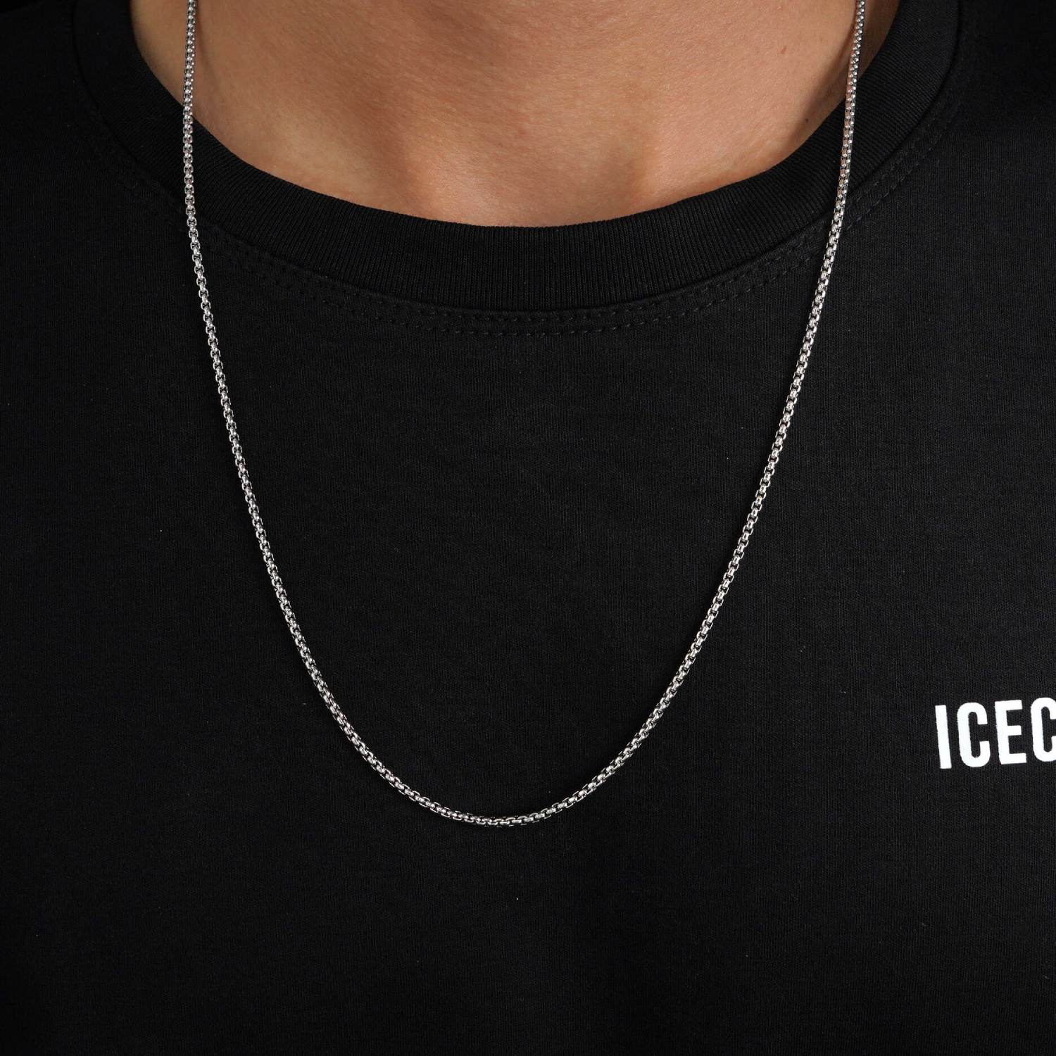 2mm box link chain 14k white gold icecartel model