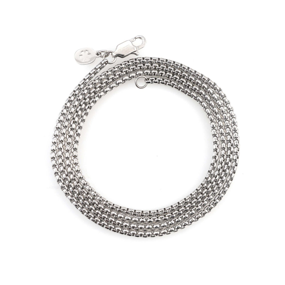 2mm box link chain 14k white gold icecartel