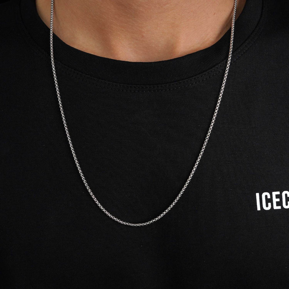 2mm box link chain 925 silver icecartel model