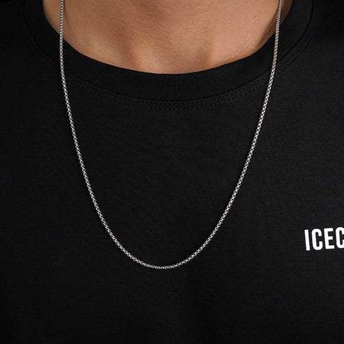 2mm box link chain 925 silver icecartel model